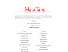 Tablet Screenshot of maratapp.org
